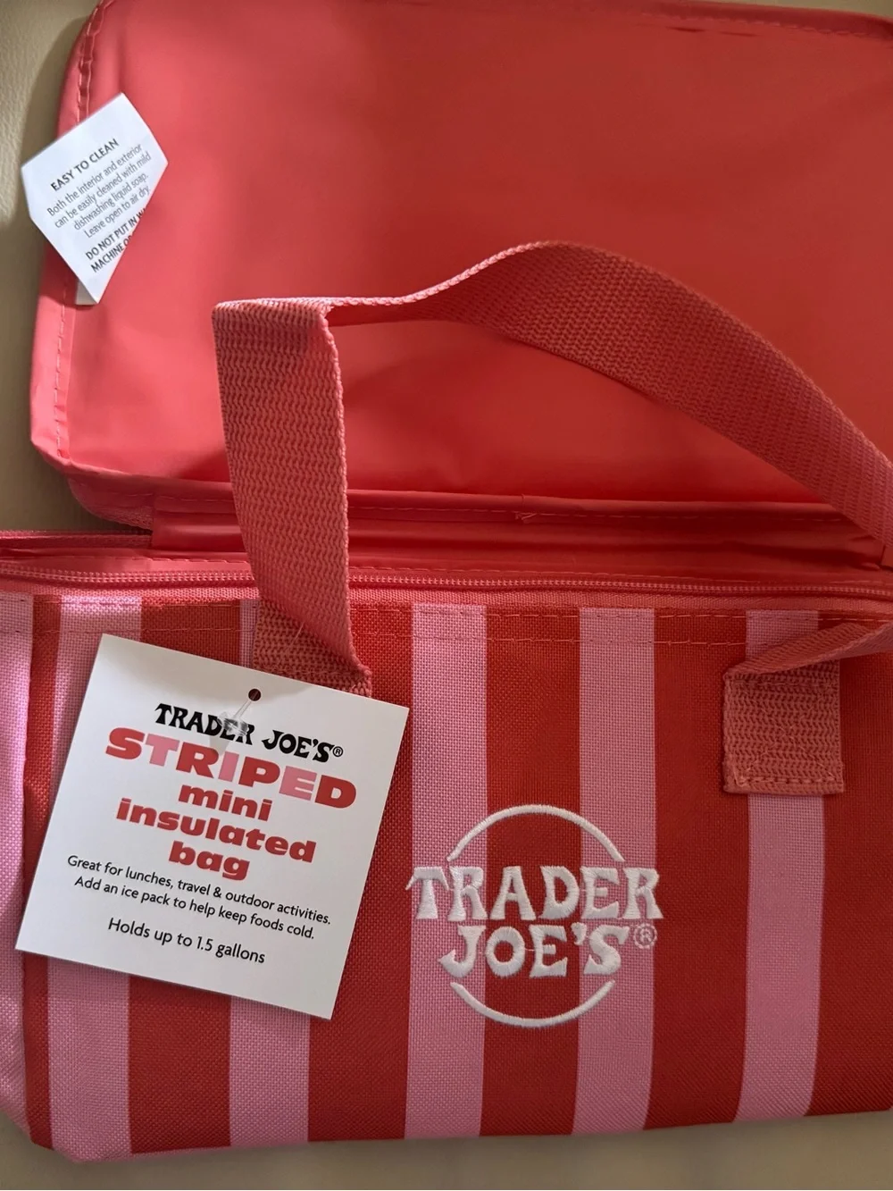 Trader Joes’s mini-insulated totes-summer 2026 colors